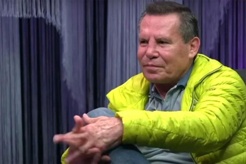 Julio César Chávez, excampeón mundial de boxeo