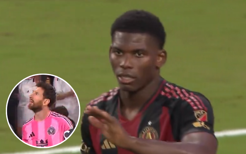 Breel Embolo celebra el empate ante Inter Miami. Captura de pantalla.