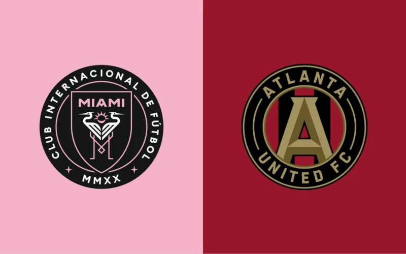 Inter Miami vs. Atlanta United. Captura de pantalla.