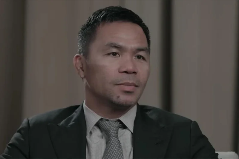 Manny Pacquiao, exmonarca mundial de boxeo