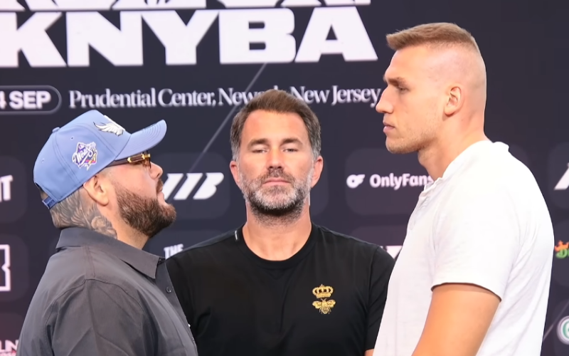 Boxeo: Andy Ruiz Jr. vs. Damian Knyba. Captura de pantalla.